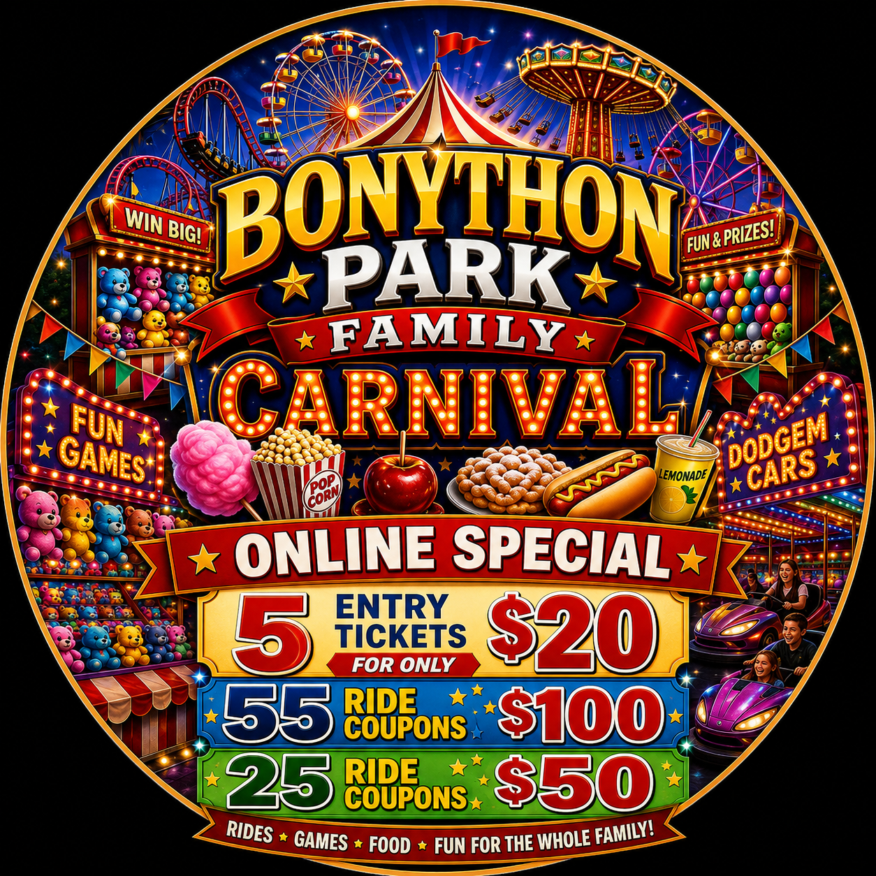 Bonython park family carnival