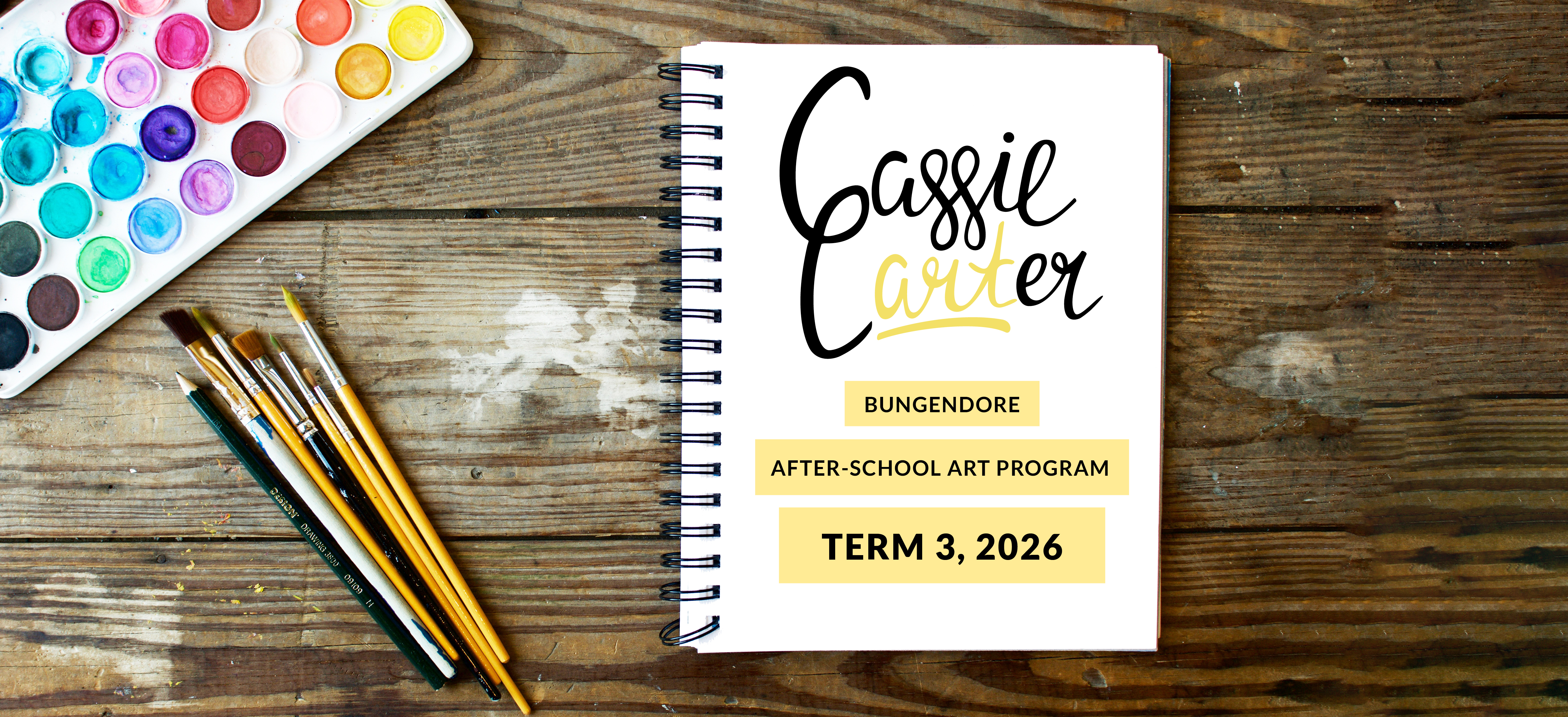 Kids After School Art Program in Bungendore - TERM 3, 2026